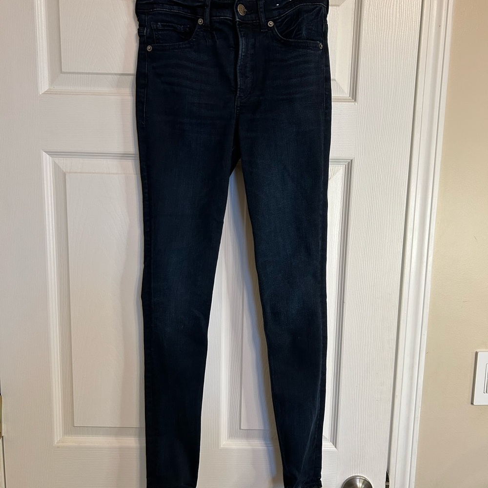 Express Dark Blue Skinny Jeans